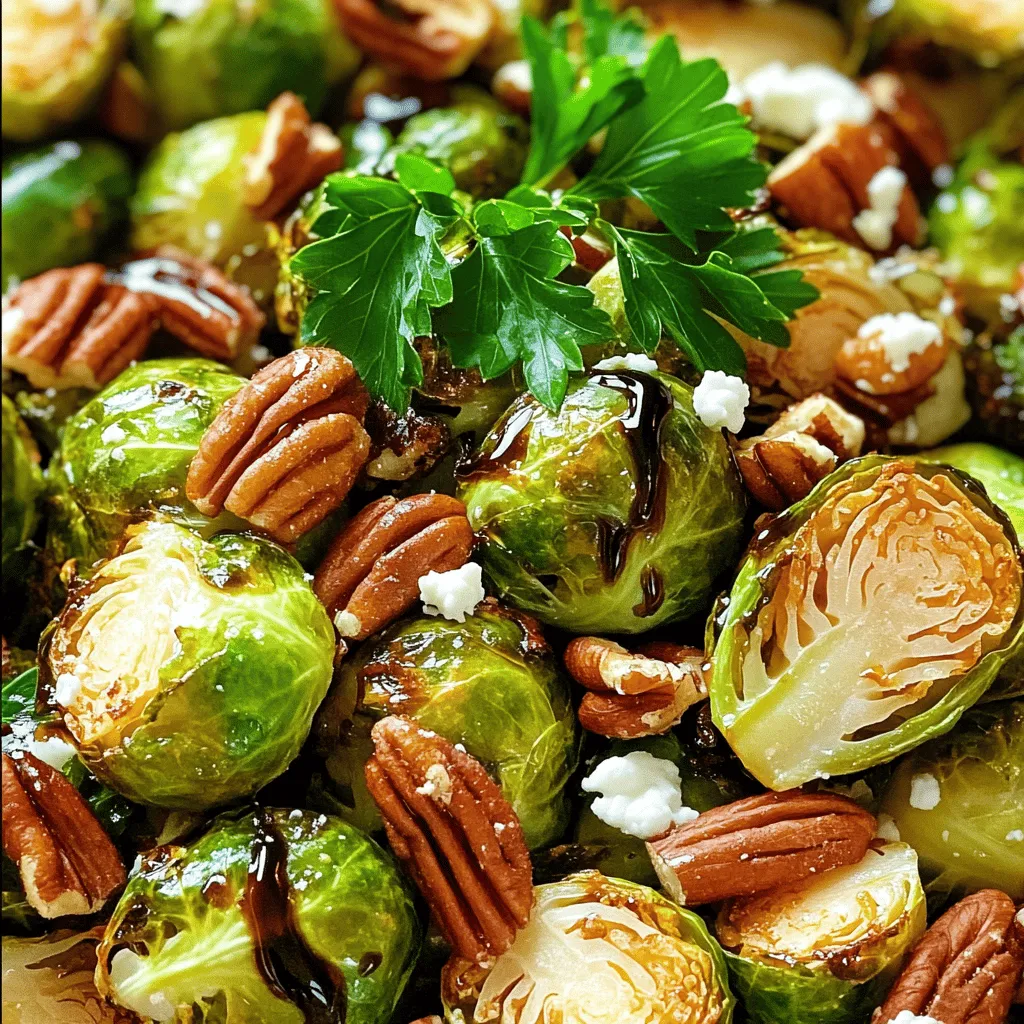 Balsamic Glazed Brussels Sprouts Flavorful and Easy Dish