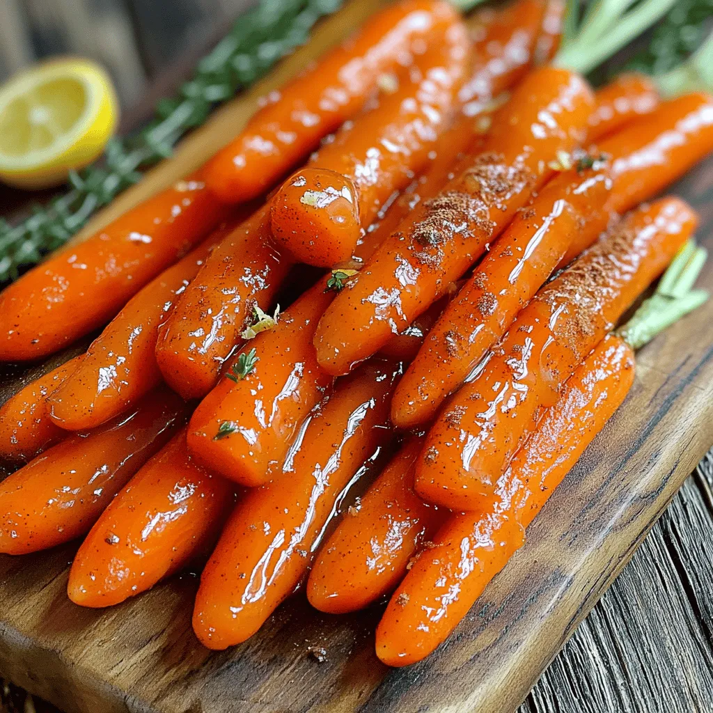 Maple Glazed Carrots Flavorful Side Dish Recipe