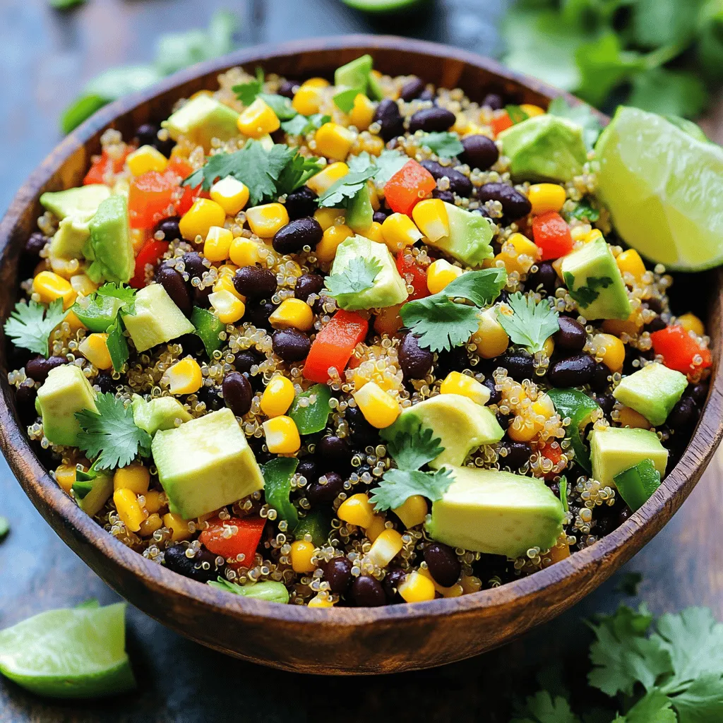 Southwest Quinoa Salad Zesty and Flavorful Dish