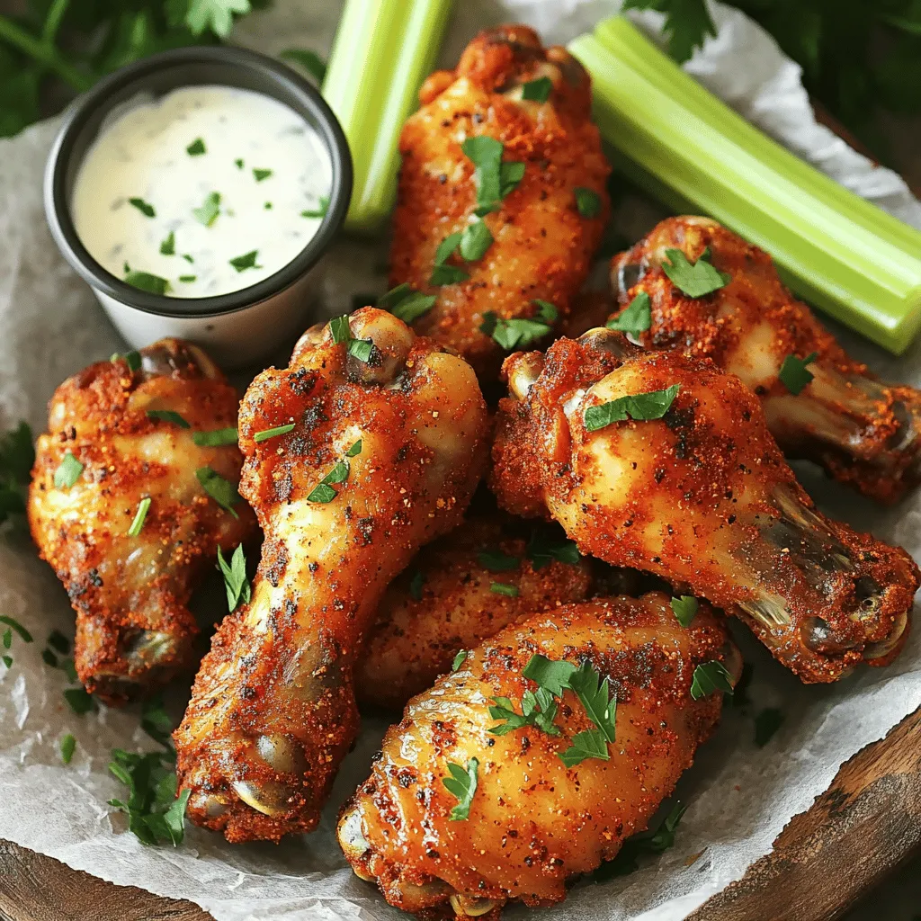 Air Fryer Cajun Chicken Wings Flavorful and Easy Meal
