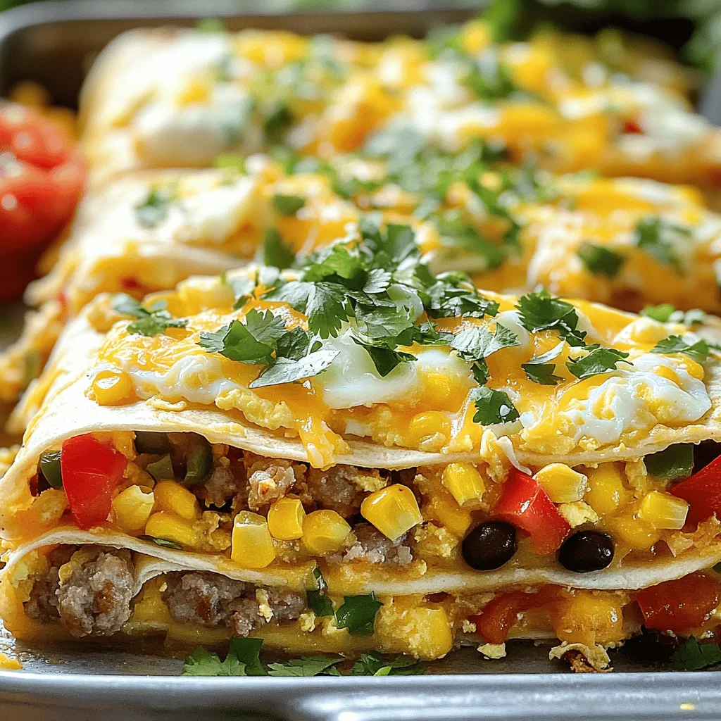 Breakfast Burrito Casserole Tasty and Easy Dish