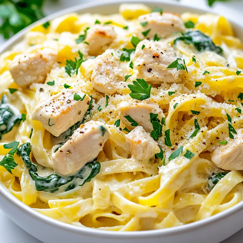 Creamy Garlic Parmesan Chicken Pasta Delight Recipe