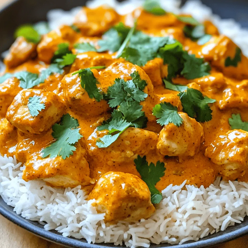 Savory Slow Cooker Chicken Tikka Masala Recipe