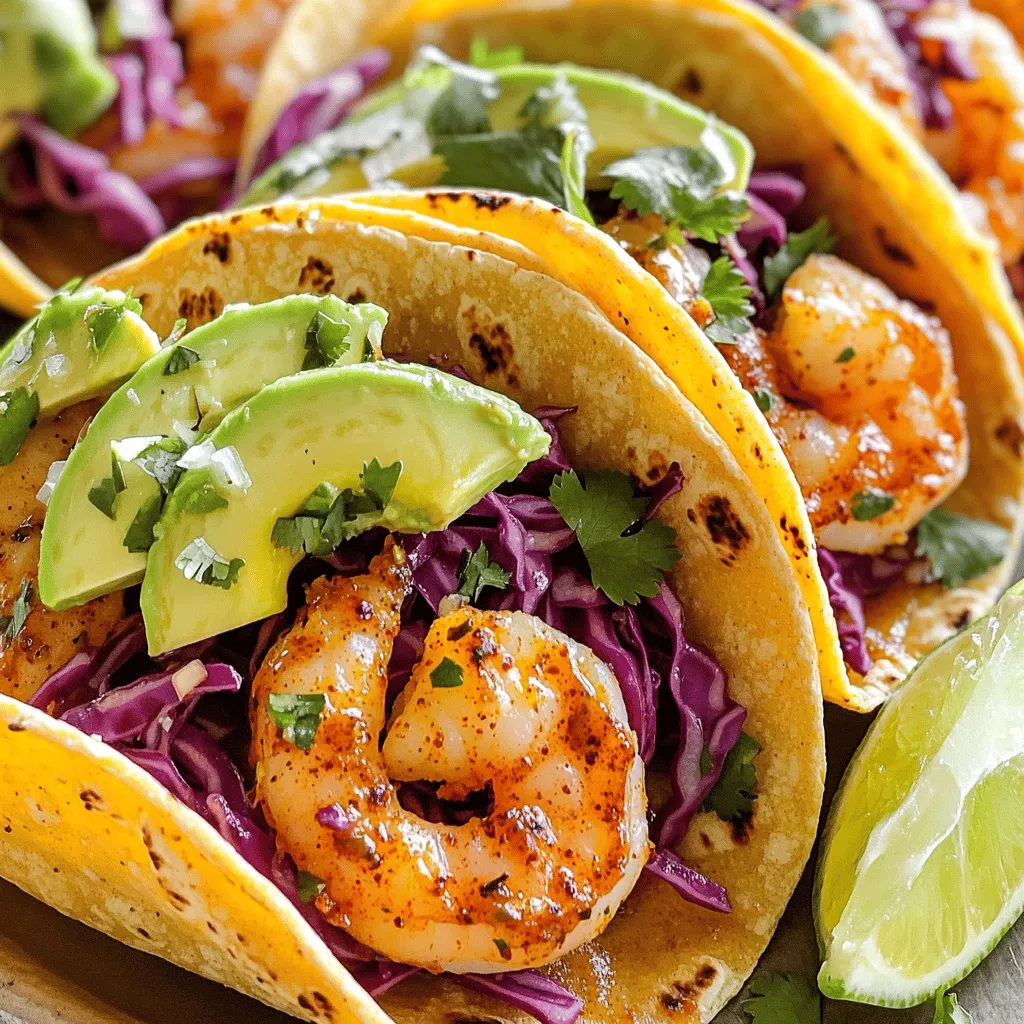 Spicy Garlic Shrimp Tacos Flavorful and Easy Meal
