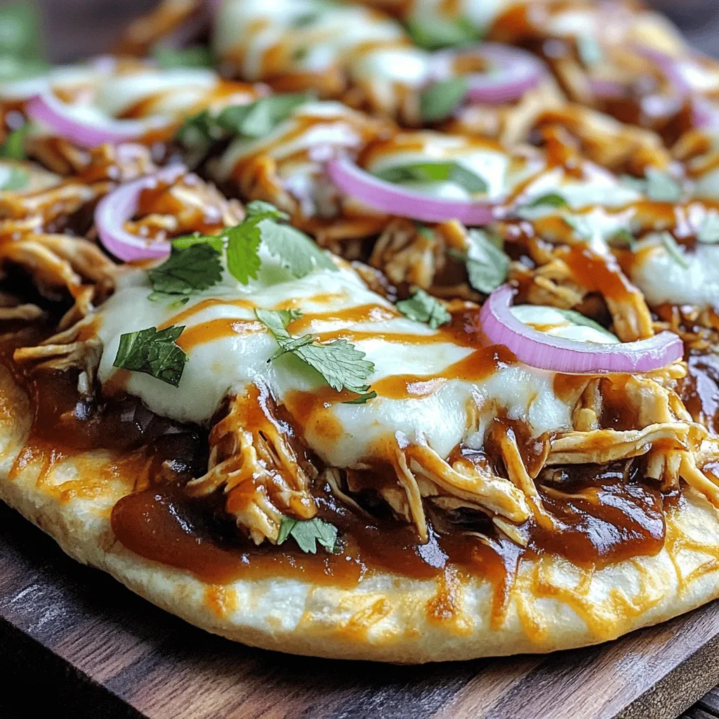 BBQ Chicken Flatbread Flavorful and Easy Meal Idea