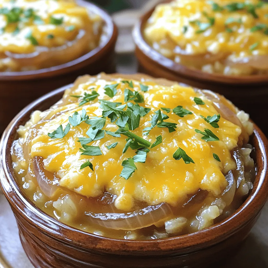 French Onion Soup Rice Comforting and Hearty Dish