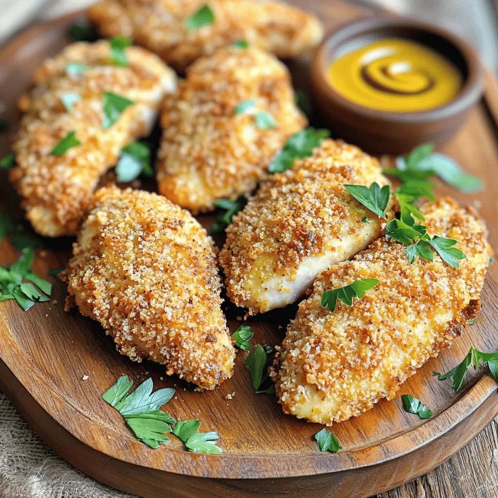Crispy Baked Chicken Tenders Delicious Easy Recipe