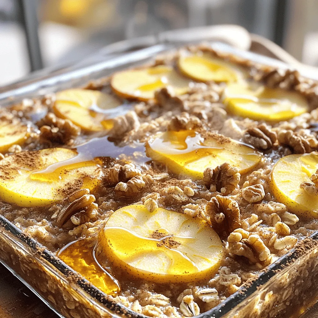 Apple Cinnamon Oatmeal Bake Simple and Tasty Recipe