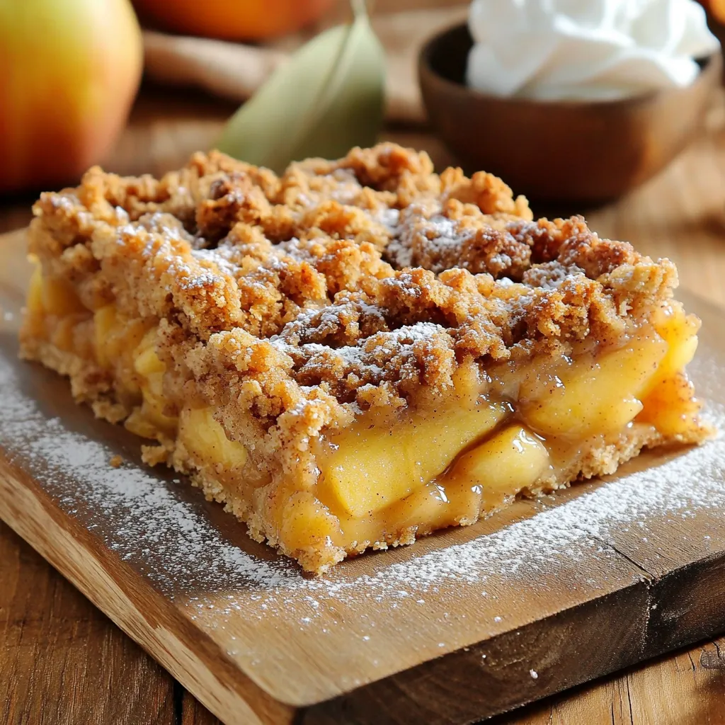 Spiced Apple Crumble Bars Irresistible and Simple Recipe