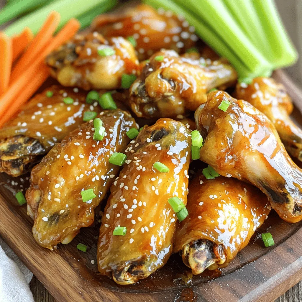 Honey Sriracha Chicken Wings Easy and Flavorful Dish