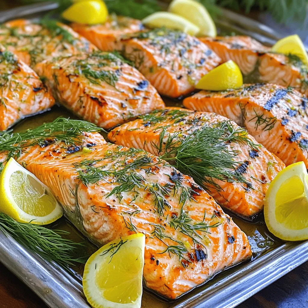Lemon Dill Grilled Salmon Flavorful and Easy Recipe