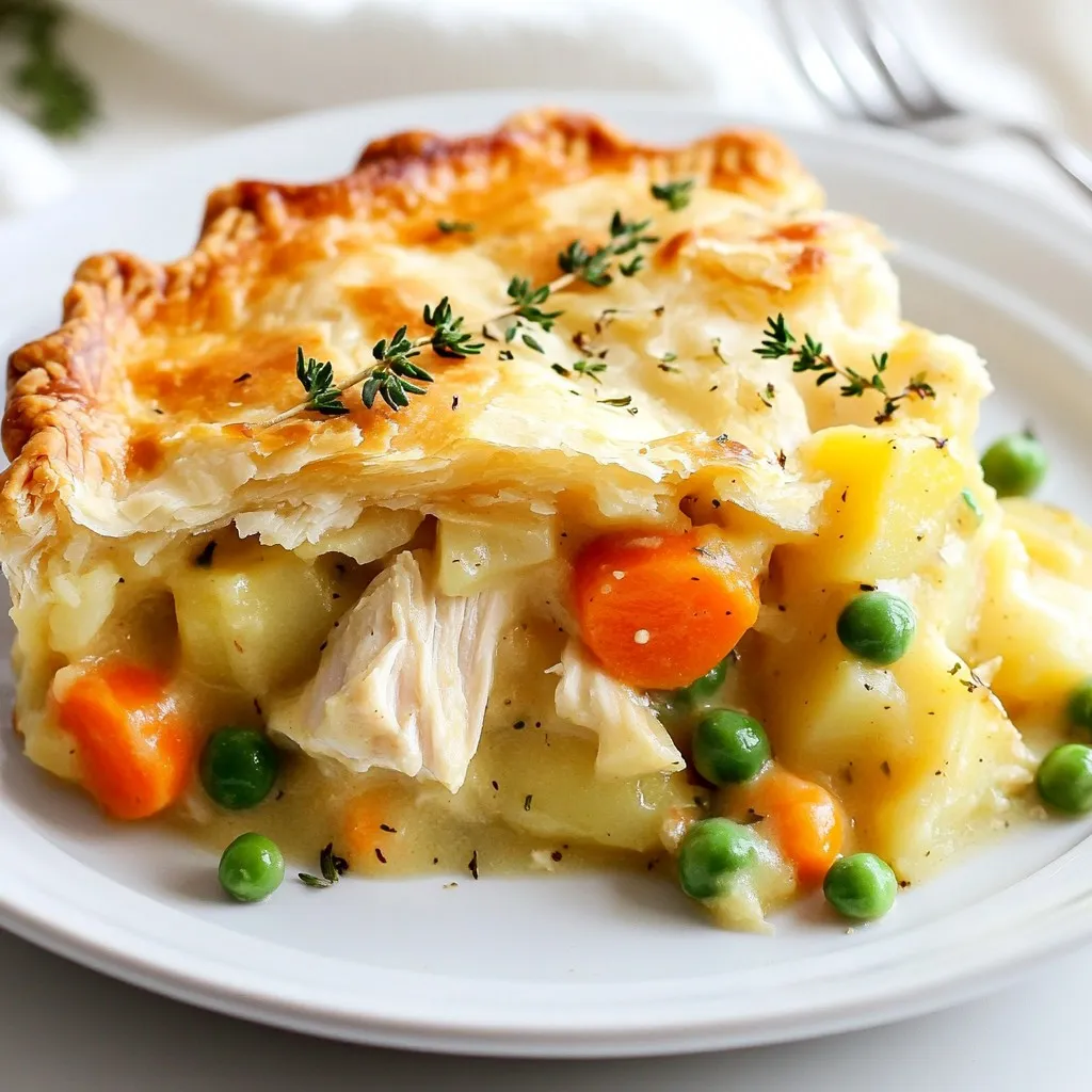Classic Chicken Pot Pie Savory and Comforting Meal