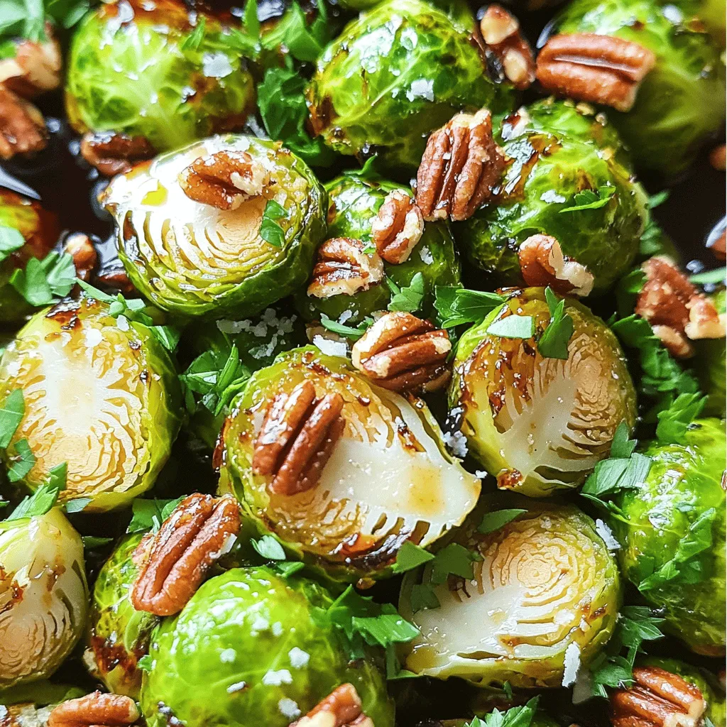 Balsamic Glazed Brussels Sprouts Delicious and Easy Recipe