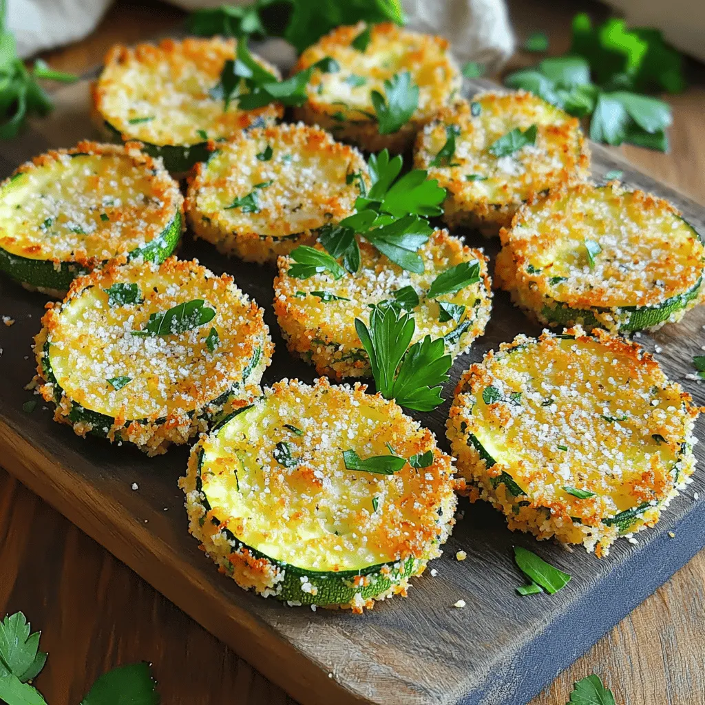 Air Fryer Crispy Zucchini Parmesan Rounds Delight