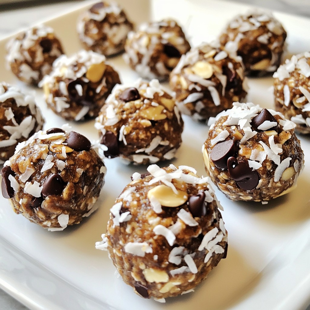 Almond Joy Energy Bites Simple and Tasty Snack Treat