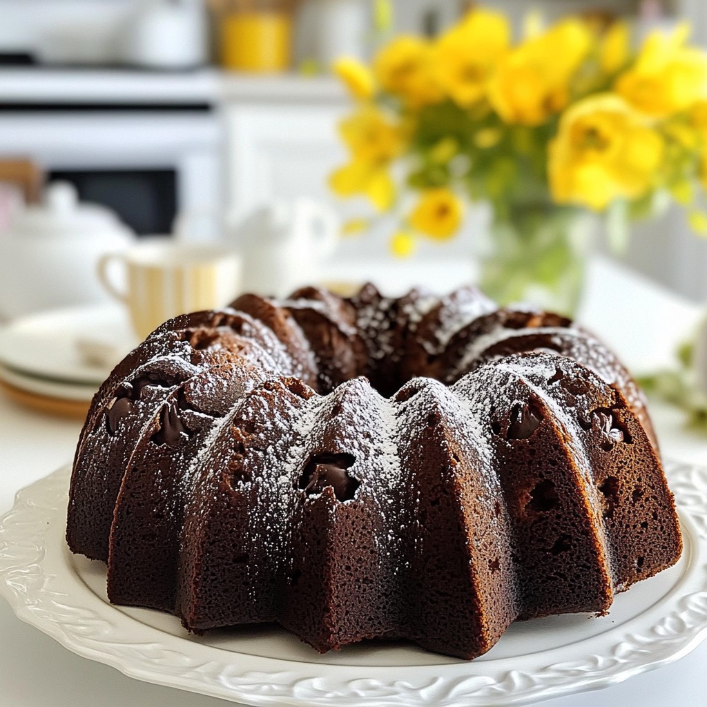 Chocolate Espresso Bundt Cake Simple and Rich Recipe