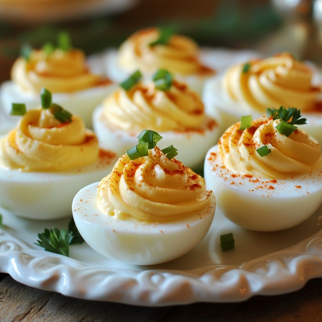 Classic Deviled Eggs Simple and Delicious Recipe