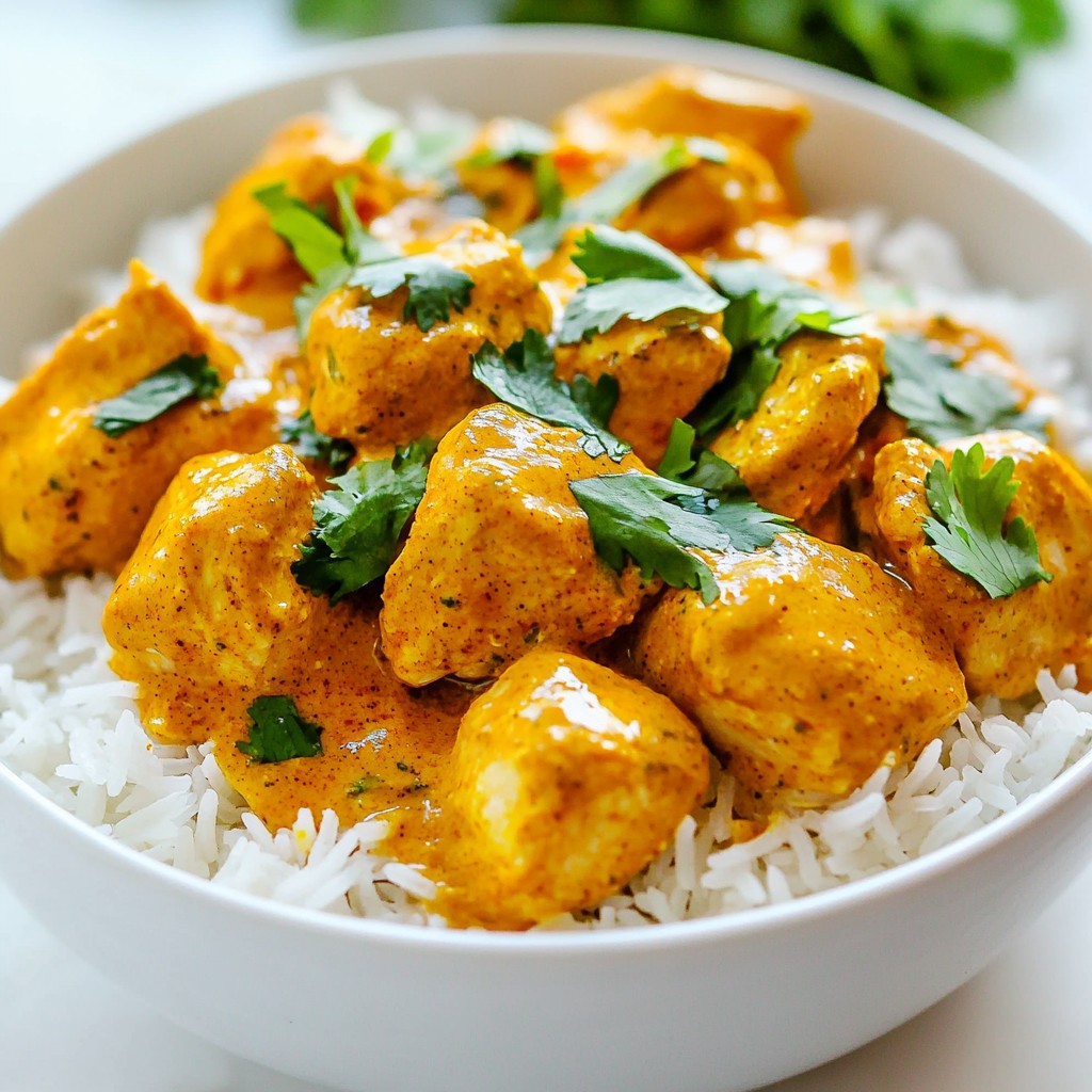 Easy Chicken Tikka Masala Flavorful Weeknight Meal