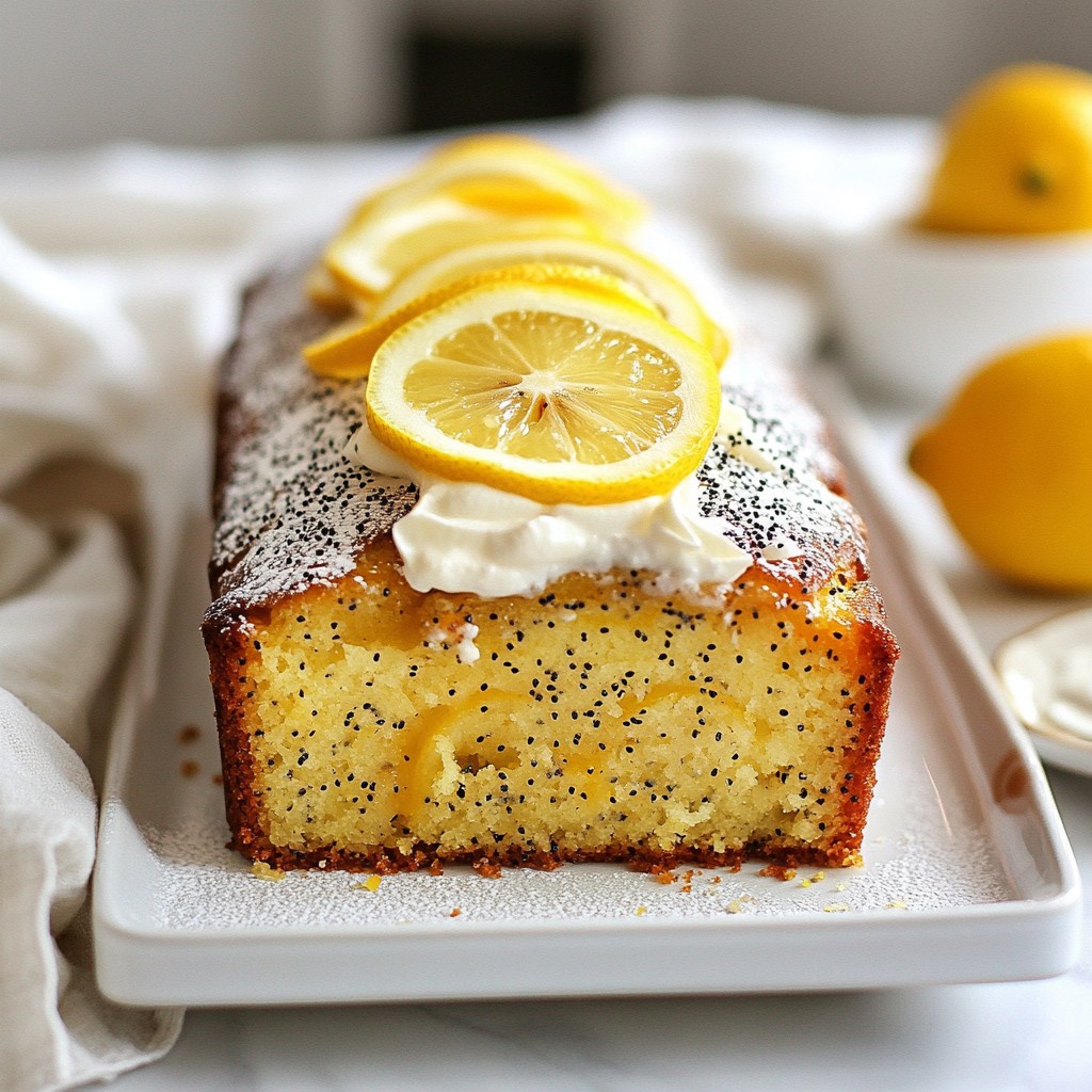 Lemon Poppy Seed Loaf Flavorful and Easy Recipe