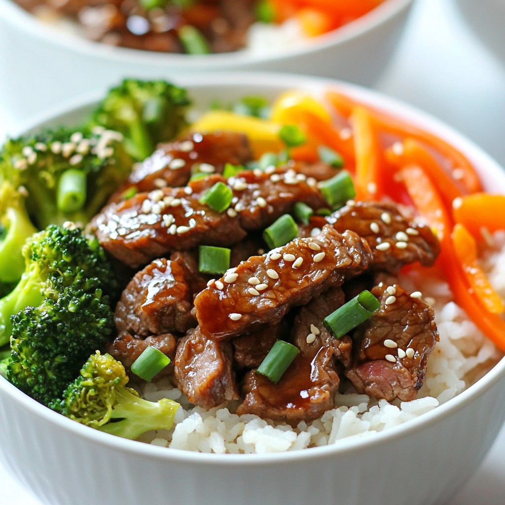 Korean Beef Bulgogi Bowls Flavorful and Simple Meal