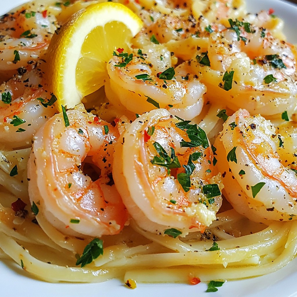 Garlic Butter Shrimp Scampi Flavorful and Easy Recipe