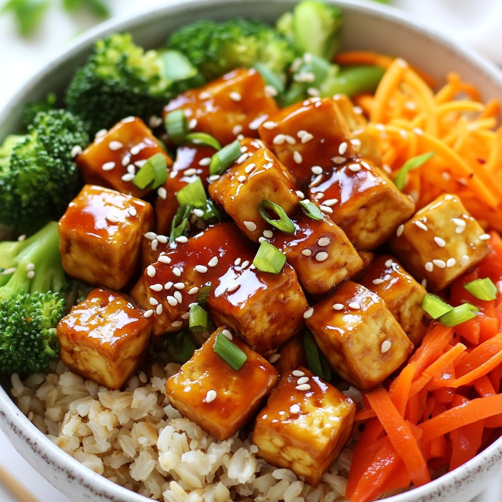 Crispy Teriyaki Tofu Bowls Simple and Flavorful Recipe