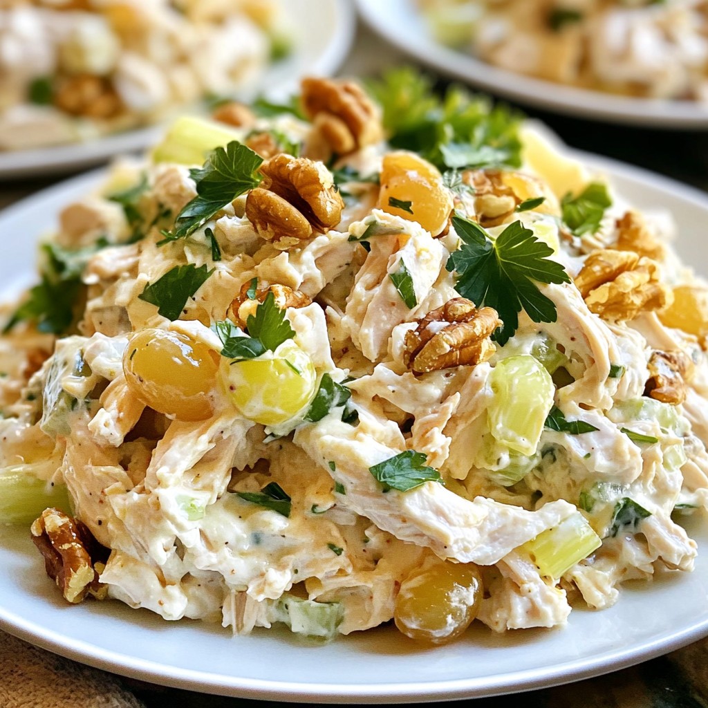 Greek Yogurt Chicken Salad Fresh and Flavorful Meal