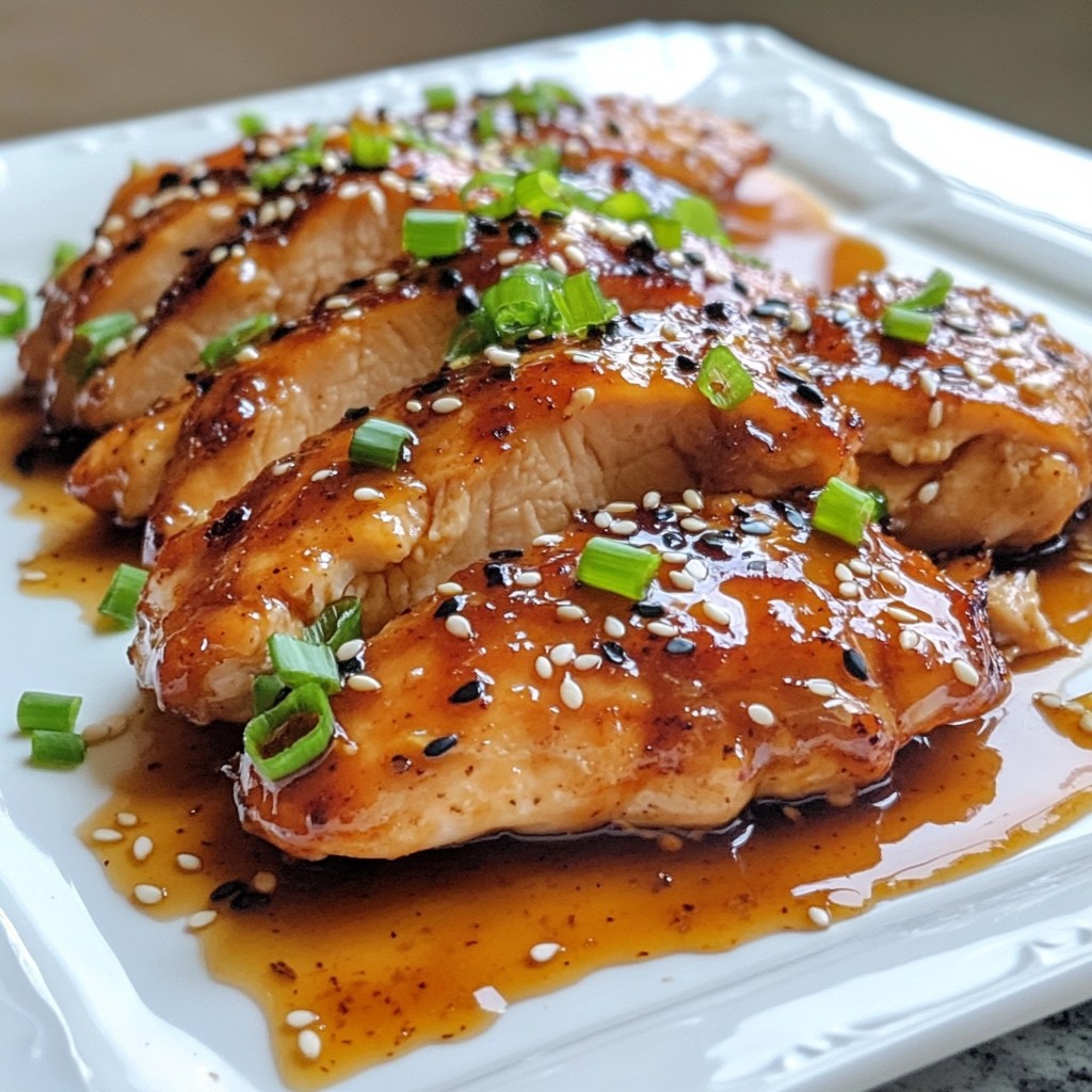 Bourbon Glazed Chicken Juicy and Flavorsome Delight