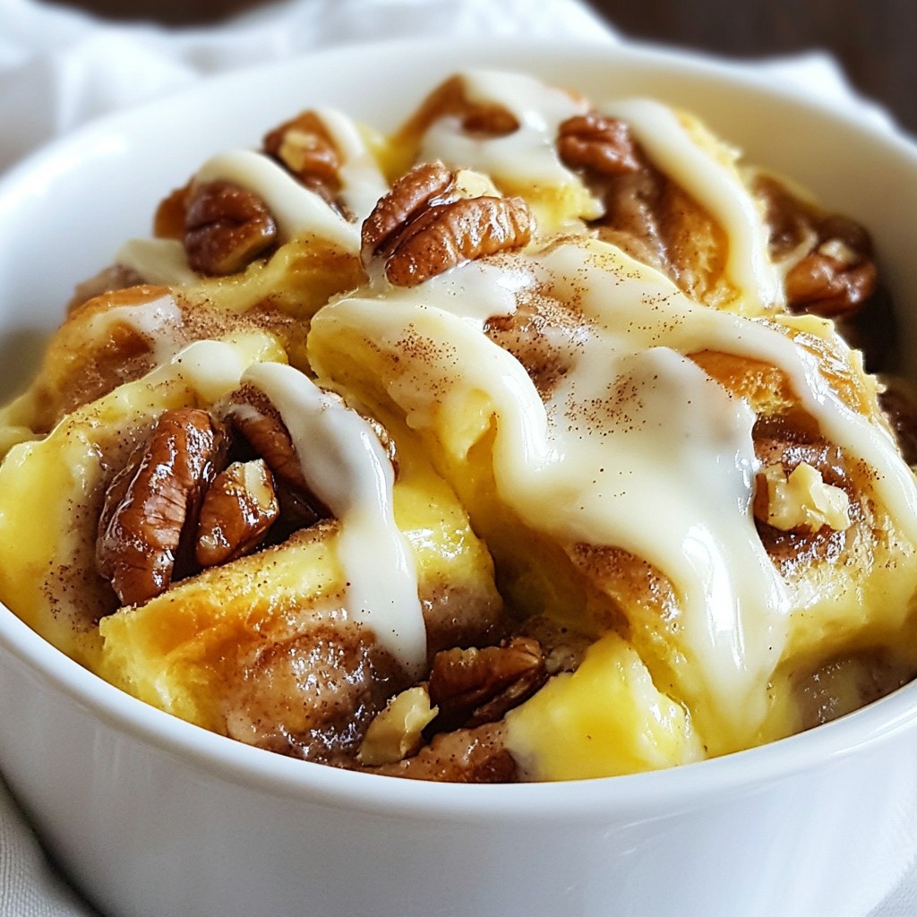 Slow Cooker Cinnamon Roll Casserole Easy Comfort Dish