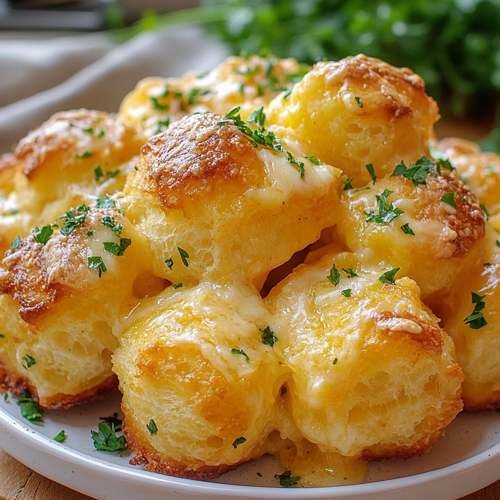Cheesy Garlic Monkey Bread Irresistible and Easy Recipe