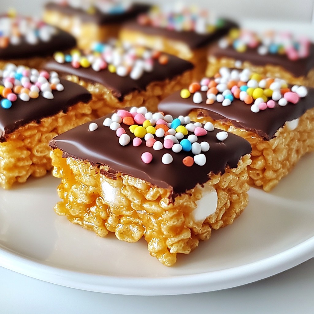 Chocolate Dipped Rice Krispie Treats Delightful Recipe