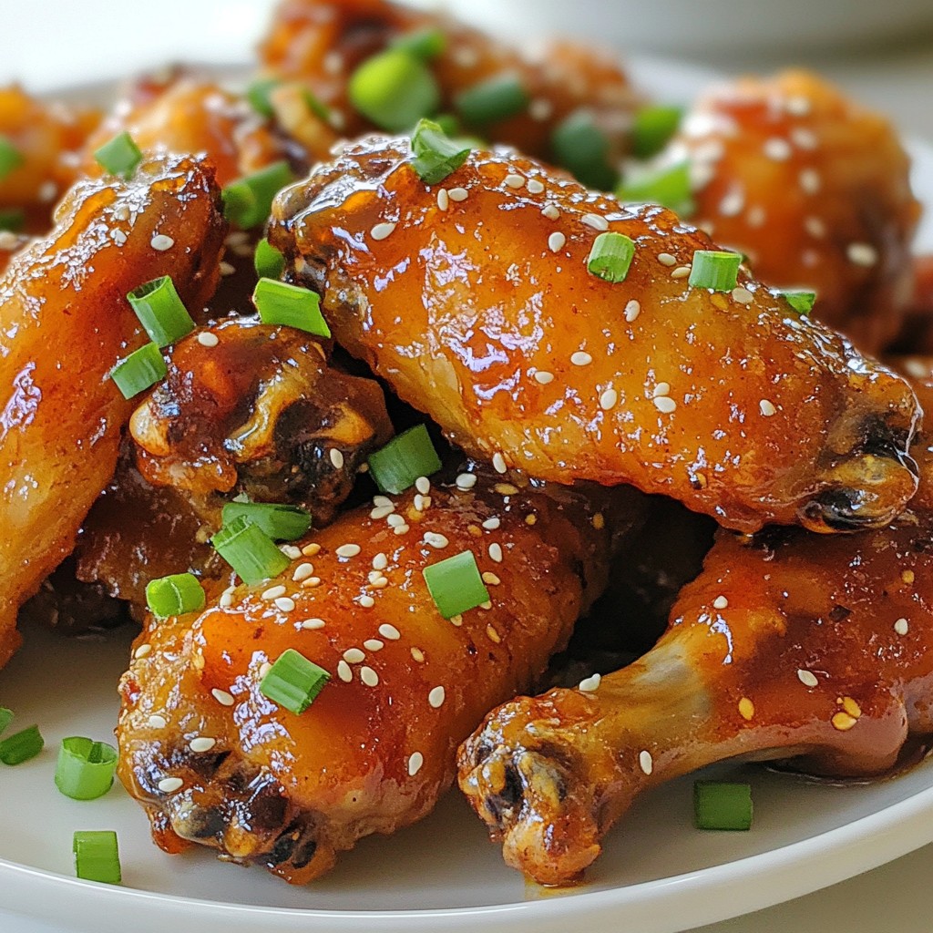 Honey Garlic Chicken Wings Irresistible Flavor Boost