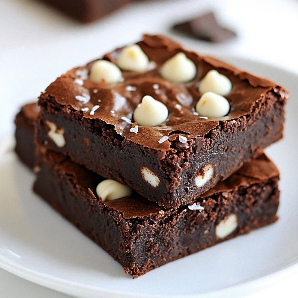 Triple Chocolate Brownies Rich and Decadent Treat