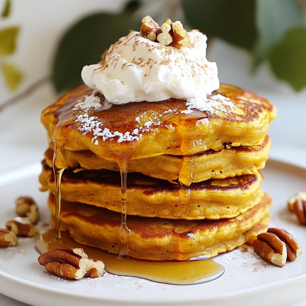 Fluffy Pumpkin Pancakes Delightful and Easy Recipe