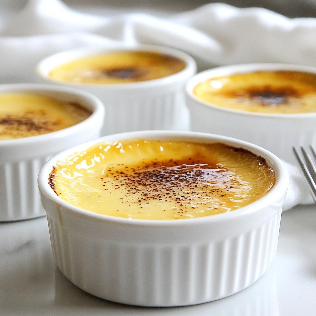 Vanilla Bean Creme Brulee Decadent and Simple Delight