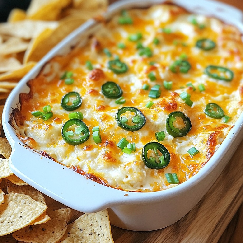 Cheesy Jalapeño Popper Dip Savory Party Delight