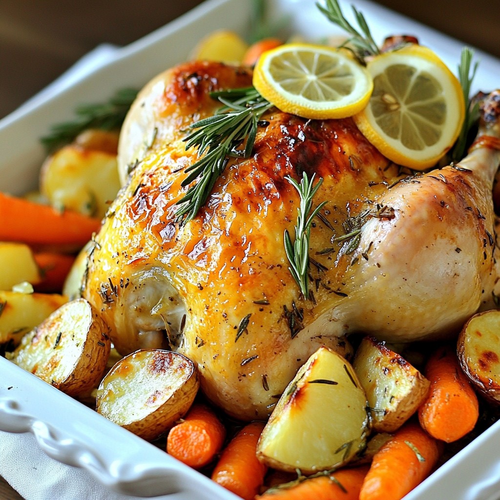 Lemon Herb Roasted Chicken Flavorful Home Delight