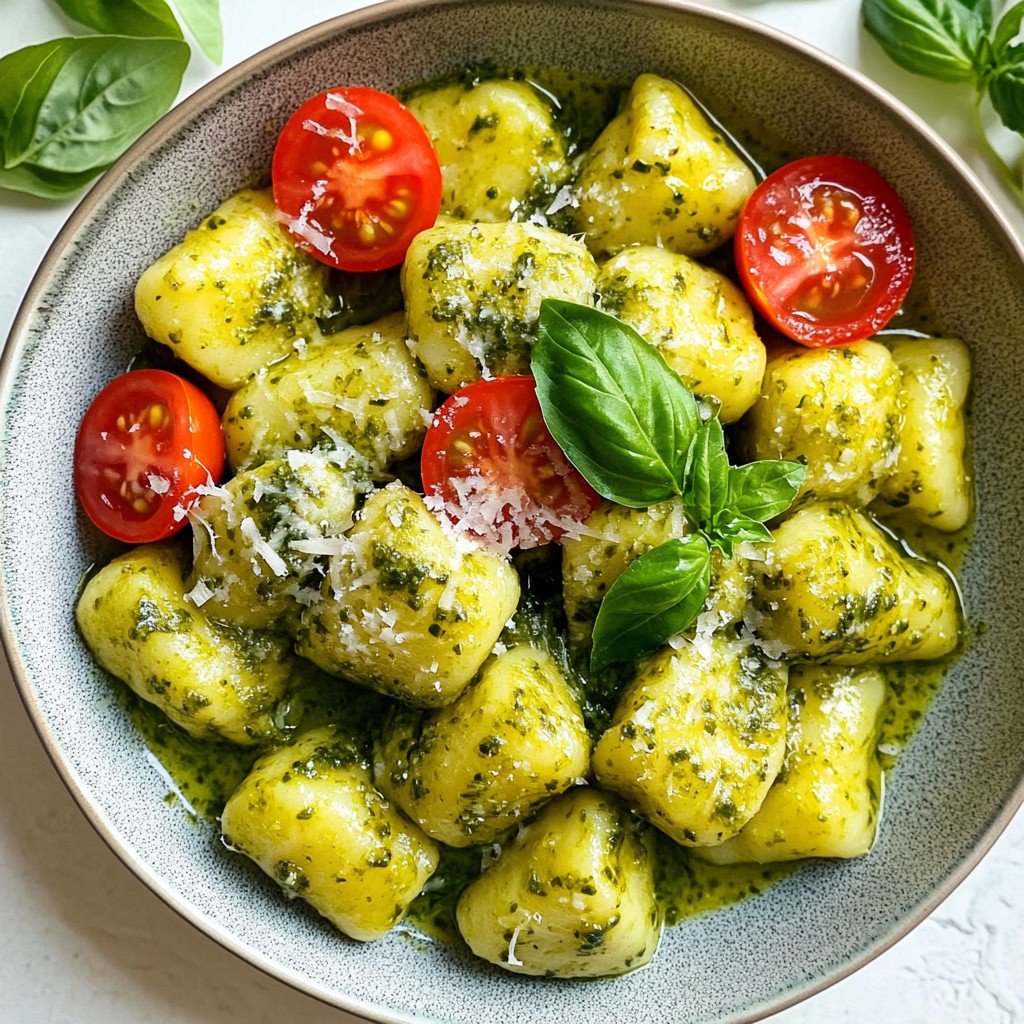 Creamy Pesto Gnocchi Flavorful and Easy Recipe