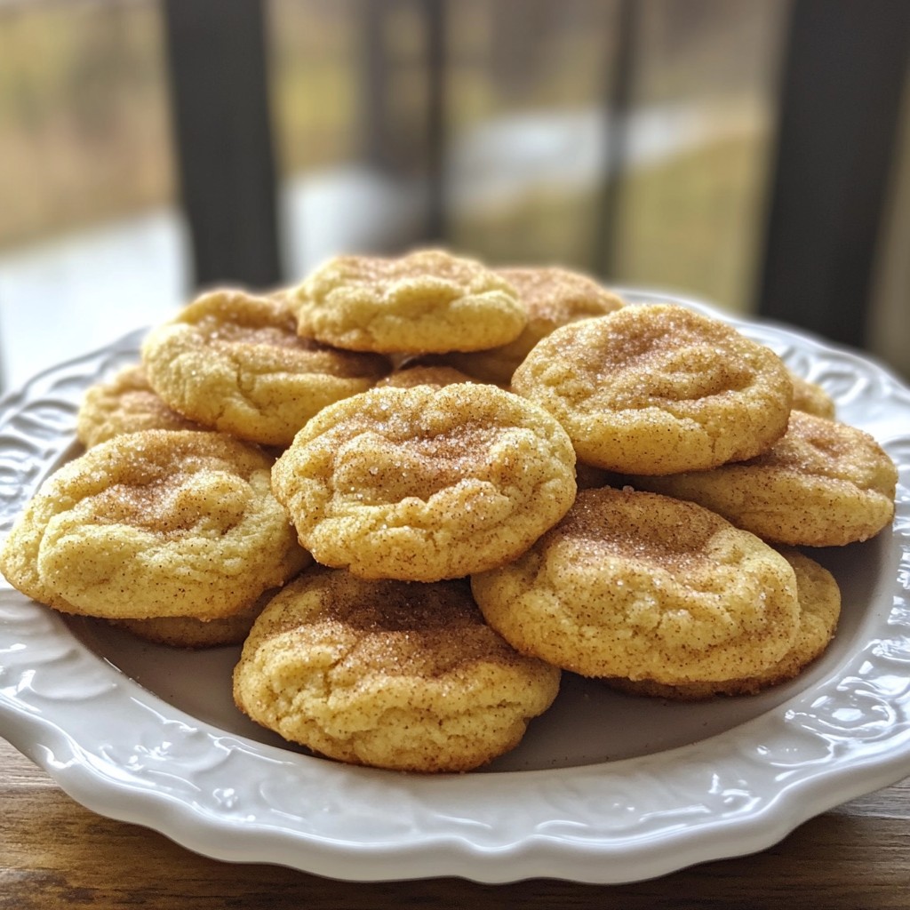 Chai Spiced Snickerdoodles Delightful and Cozy Treat