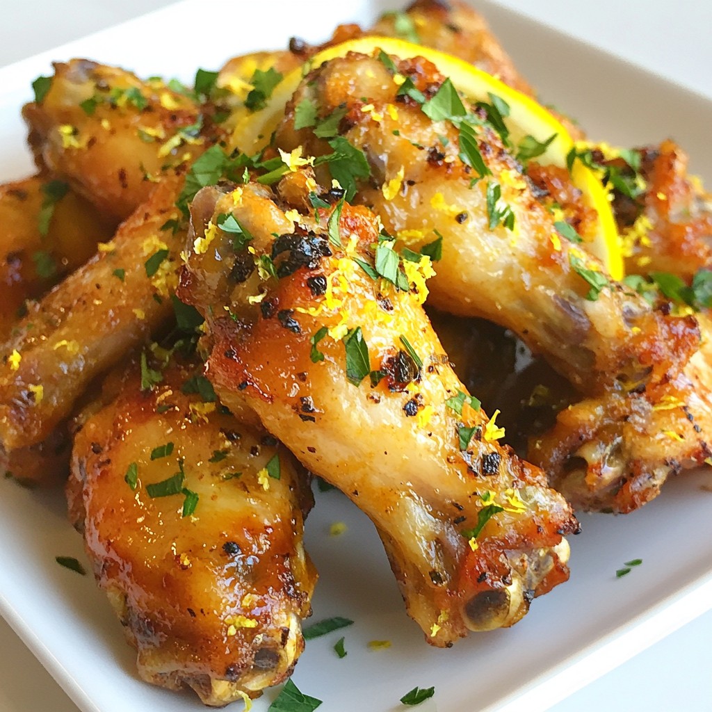 Baked Lemon Pepper Wings Perfect for Game Day