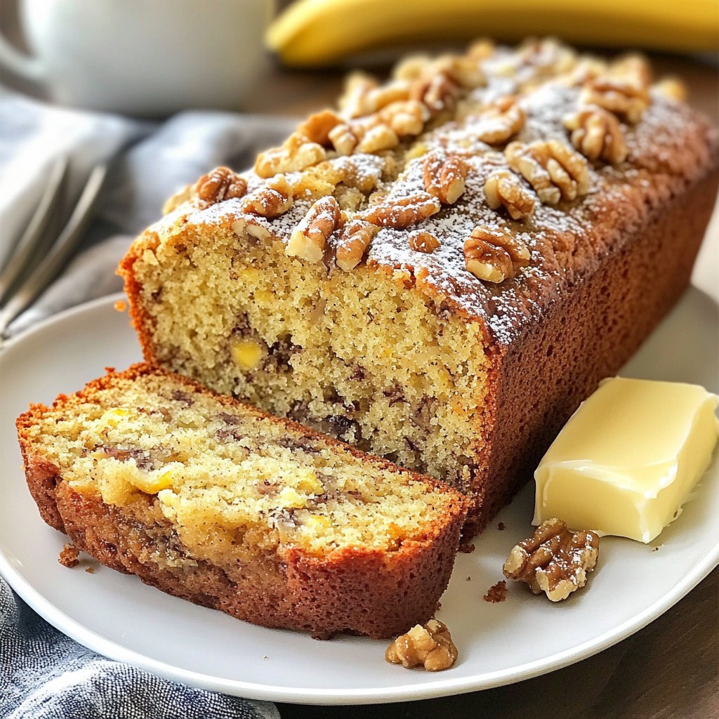 Classic Banana Bread Tasty and Easy Baking Recipe