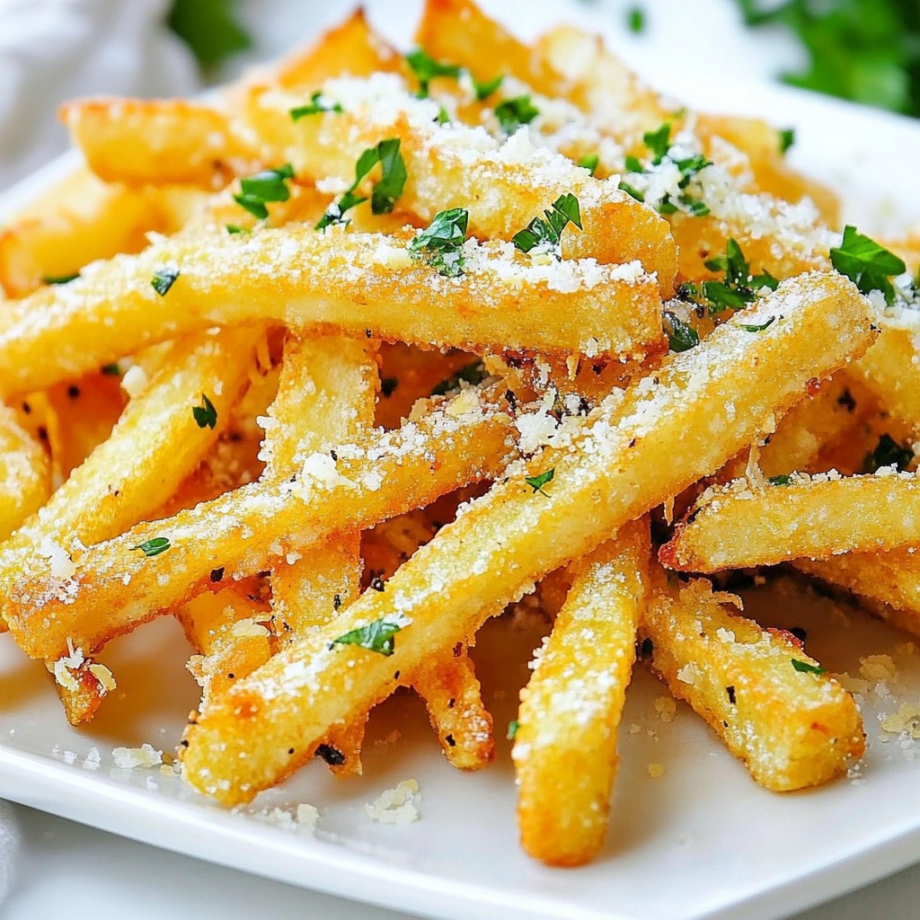 Truffle Parmesan Fries Irresistible Flavor Boost