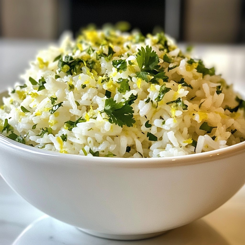 Cilantro Lime Rice Simple and Flavorful Recipe