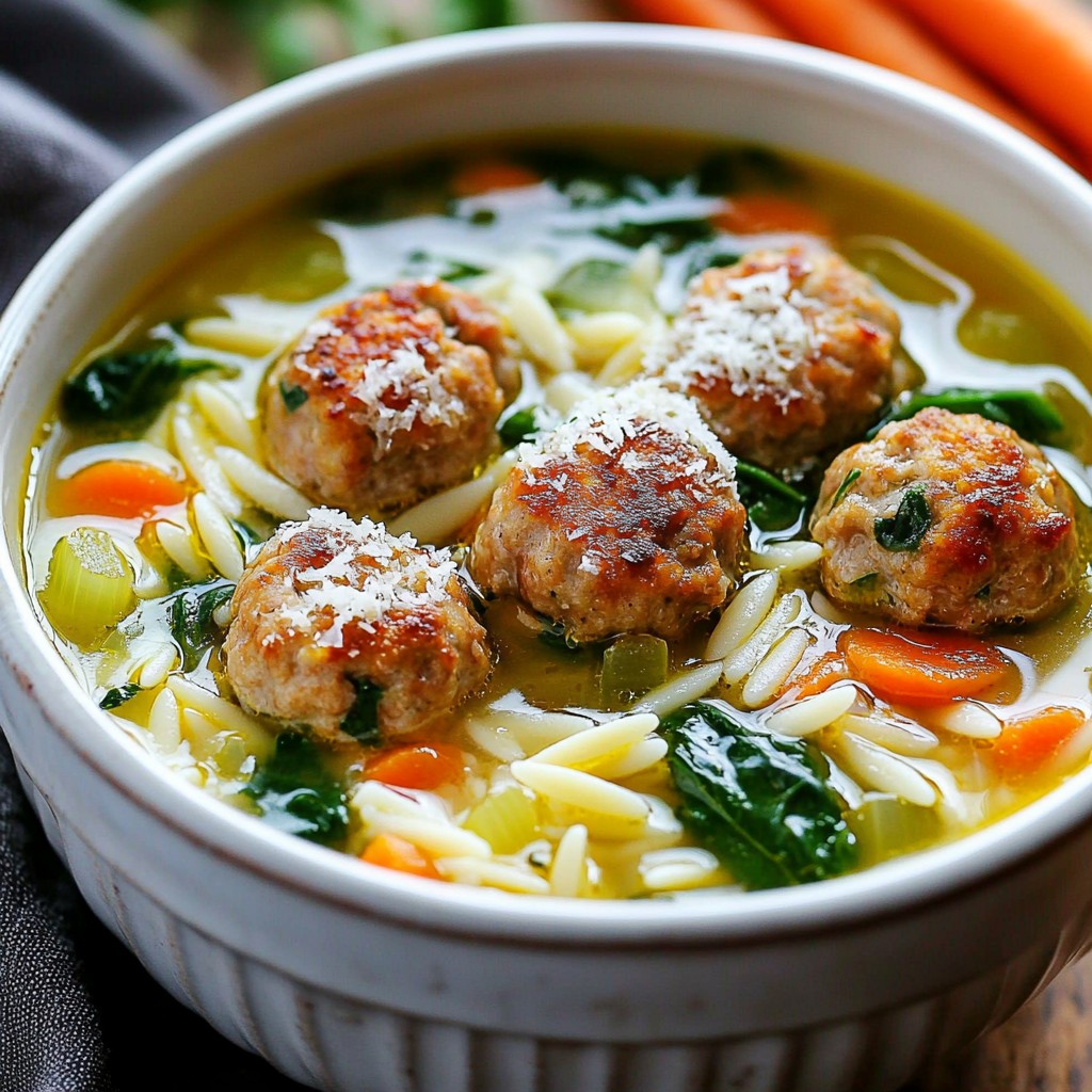 Italian Wedding Soup Flavorful Comfort in a Bowl