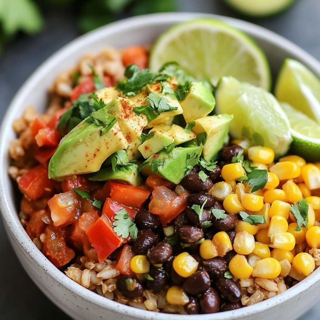 One-Pot Burrito Bowls Flavorful and Easy Meal Guide