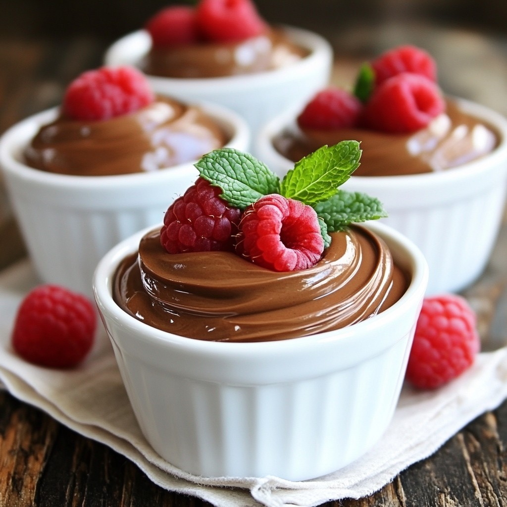 Vegan Chocolate Avocado Mousse Rich and Creamy Treat