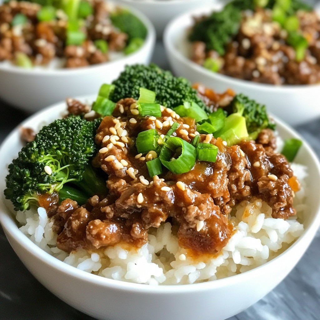 Korean Beef Bowls Flavorful and Easy Weeknight Meal