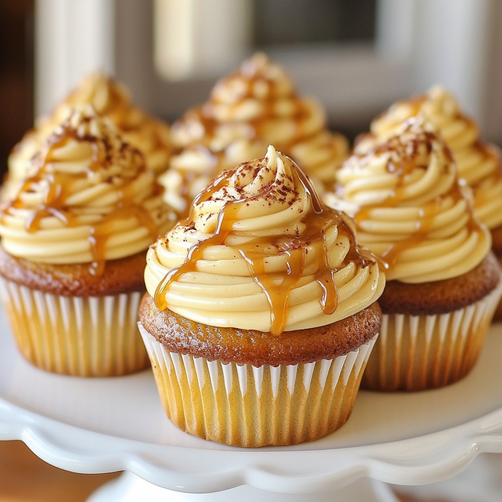 Caramel Macchiato Cupcakes Flavorful and Easy Delight