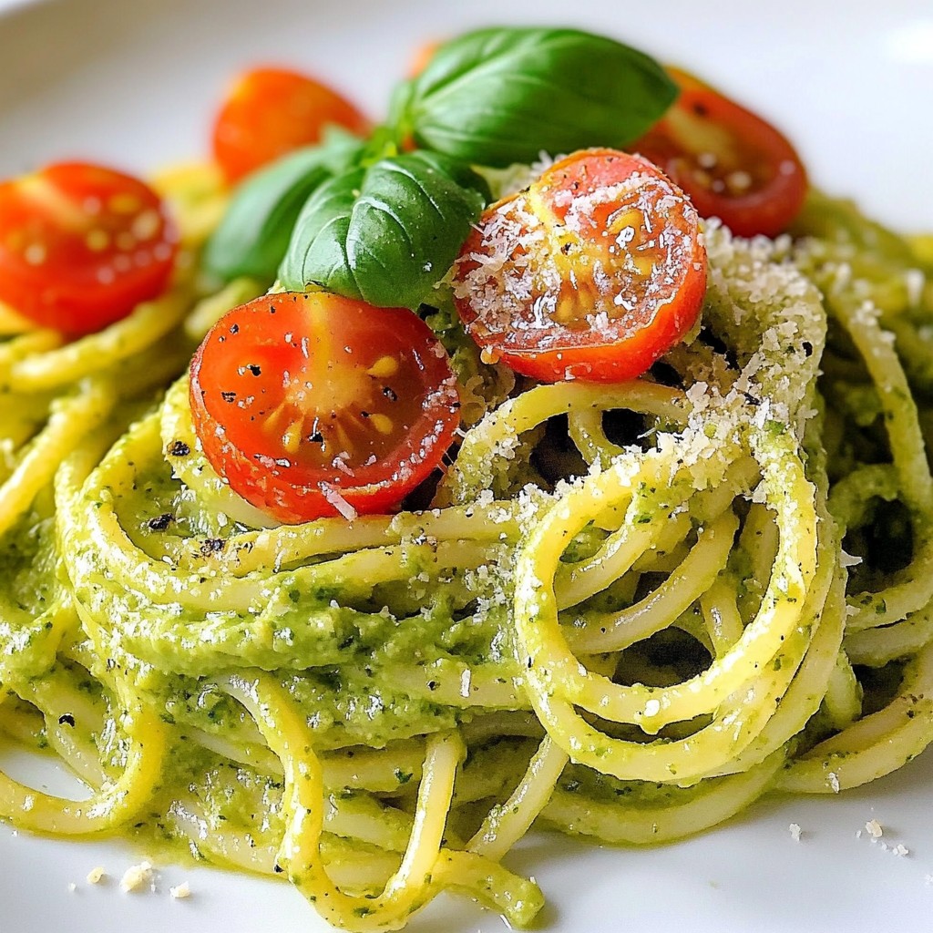 Creamy Avocado Pasta Delightfully Simple Recipe