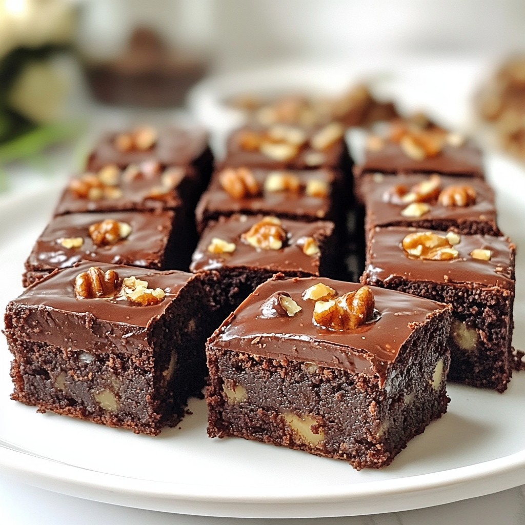 Vegan Sweet Potato Brownies Rich in Flavor and Joy